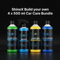 ShineX Build your own 4 x 500ml Car Care Bundle